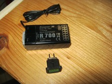 nuovo set: ricevitore Graupner R 700 (40 Mhz) + coppia quarzo 53 FM SSS