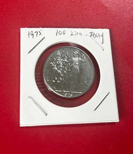 1975 100 lira italy coin - 1975,