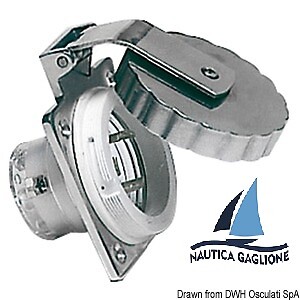 Presa inox 220 v - 30,