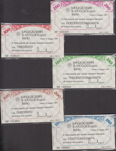 Serie valori 05 - serie, 06-05-1977