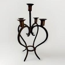 Candelabro vintage in ferro