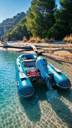 Tender gommone con motore - gommone,