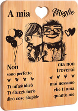 Regalo per Lei, Regalo Moglie, San Valentino per Lei, Regalo Fidanzata, Tagliere