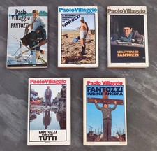 PAOLO VILLAGGIO - FANTOZZI - COLLANA 5 VOLUMI  - RIZZOLI EDITORE  pp7 lotto