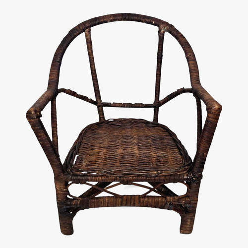Sedia bambola vintage