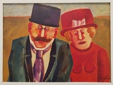 Borghese Franz - olio su tela cm. 30x40