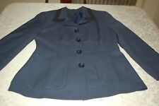 Tailleur, pied poule , Blu e nero, 50% Viscosa 50% poliestere, tg 46, usato