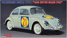 Volkswagen Beetle Type 1 `1963 Nippon Grand Prix` 1:24 Plastic Model Kit