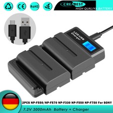 2x NP-F550 NP-F530 NP-F970