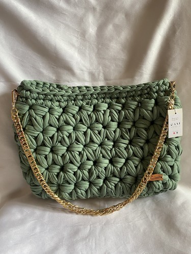 Borsa fatta mano uncinetto - fatta, a
