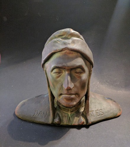 Vecchia statua mezzobusto - vecchia,