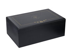 S.T. Humidor per sigari Dupont 100 nero ref.001312 scatola e pap. Full Set Nuovo