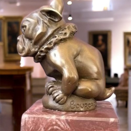 Statua scultura bronzo vintage