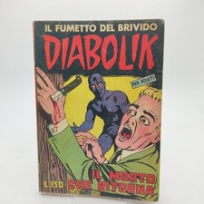 DIABOLIK N. 13 INGOGLIA PRIMA SERIE OTTIMO STATO  ASTORINA GEN. 1964 [ARM-1-027]