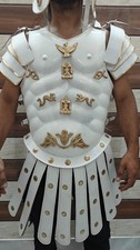 Giacca bianca romana armatura