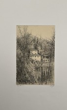 Acquaforte Puntasecca Guerrino Bonaldo “Molinetto Della Croda”