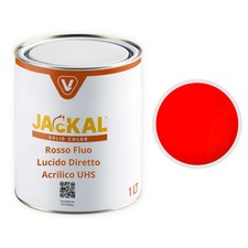 Vernice Rosso Fluo Lucido Diretto Acrilica 2K UHS Carrozzeria Auto e Moto Ivat