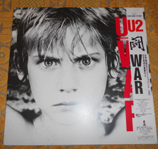 U2 WAR - JAP LP - SECOND ISSUE IN GREAT CONDITIONS - VERY RARE
