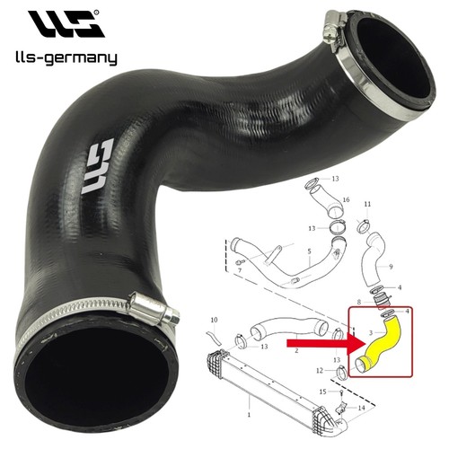 Turboscarico tubo intercooler - turboscarico,
