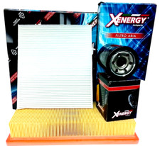 kit tagliando 3 filtri per fiat panda 169 1.1 1.2 kw 40 benzina gas gpl 4x4 van