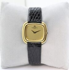 Orologio meccanico a carica manuale  Baume Mercier in Oro con Cinturino Pelle