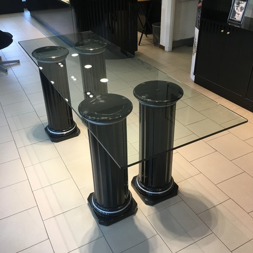 Tavolo vetro temperato 70x200