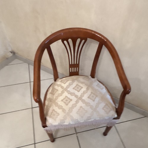 Poltroncina con braccioli - , in