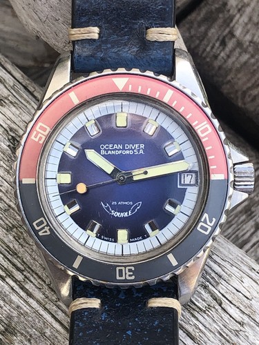 Orologio vintage squale ocean - orologio,