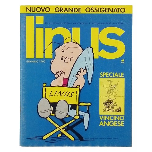 Rivista fumetti linus anno - rivista, di