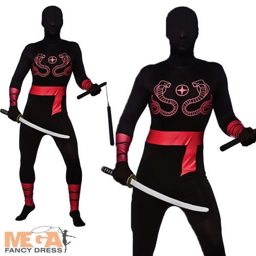 Costume pelle ninja - , vestito