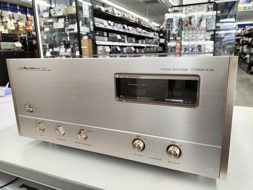 Luxman power amplifier - luxman, m-06