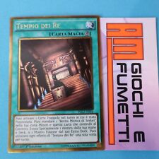 TEMPIO DEI RE in italiano YUGIOH rara ORO ULTRA yu-gi-oh PER VERI COLLEZIONISTI!