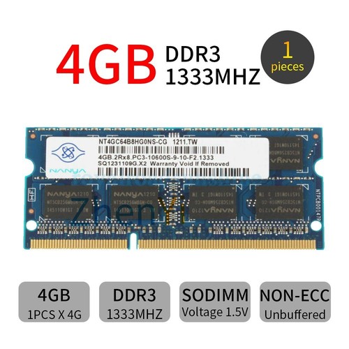 Nanya 4gb pc3 - 4gb, pc3-10600s