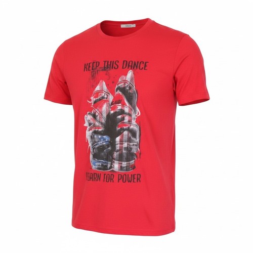 Gaudi shirt uomo rosso - t-shirt,