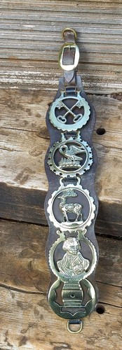 Vintage napoleon horse brass - vintage,