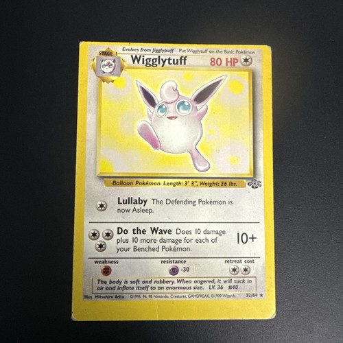 Pokémon wigglytuff 64 - pokémon, 32/64