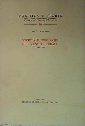 Lanaro società ideologie - e,