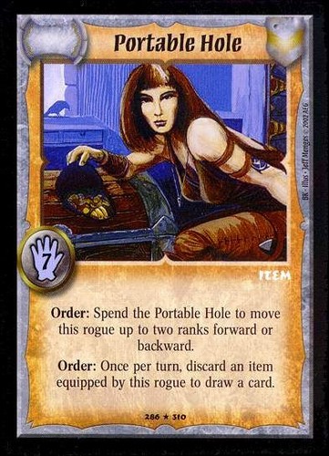 Portable hole item warlord - portable,