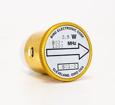 BIRD elemento 800-1000 MHz 2.5W 801-2 element tappo wattmeter 43 4391A 4381