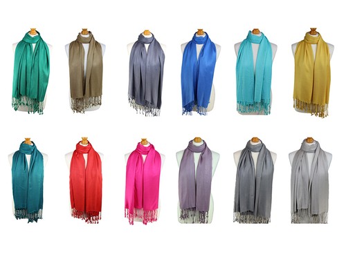 Sciarpa pashmina semplice - ,