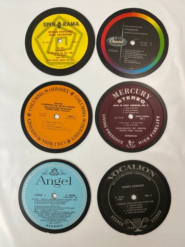 Lot vintage coasters - 6,