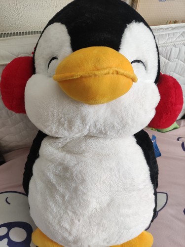 Peluche pinguino gigante