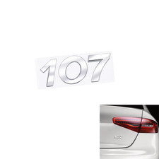 Logo Peugeot 107 Chrome