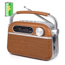 Retro AM FM Bluetooth Radio