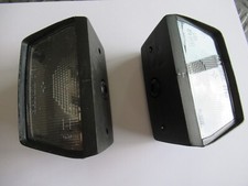 COPPIA FANALINI ILLUMINAZIONE TARGA UNIVERSALI PER CARRELLINI/CARAVAN/ CAMPER