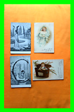 4 cartoline antiche  viaggiate inizio 1900