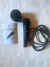 Microfono karaoke dinamico Tonor  cavo XLR  2m Spugna Filtro Antipop Antivento