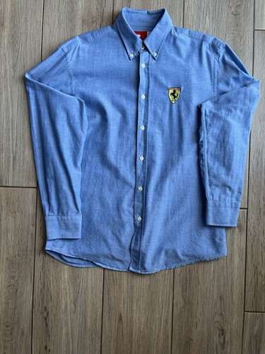 Fila ferrari camicia uomo blu - ferrari,
