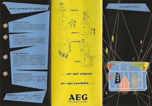 Aeg frigoriferi pubblicita - ,