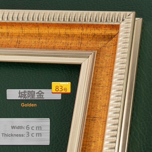Kit cornice dorata fai te - cornice,